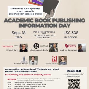 Academic Book Publishing Information Day