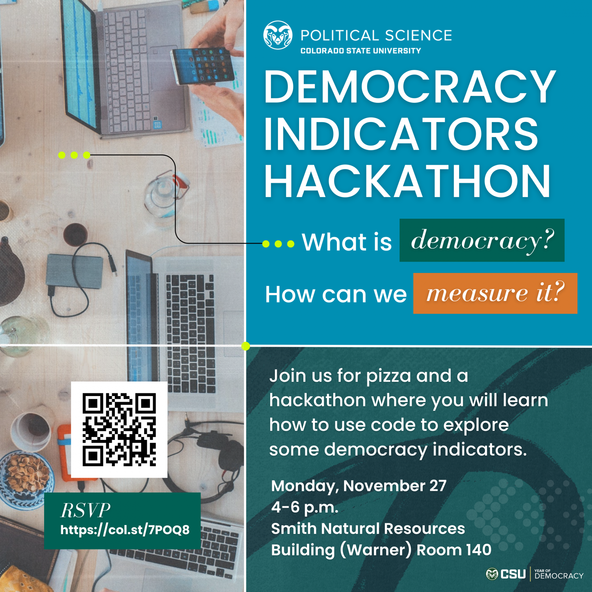 Democracy Indicators Hackathon with Prof. Daniel Weitzel