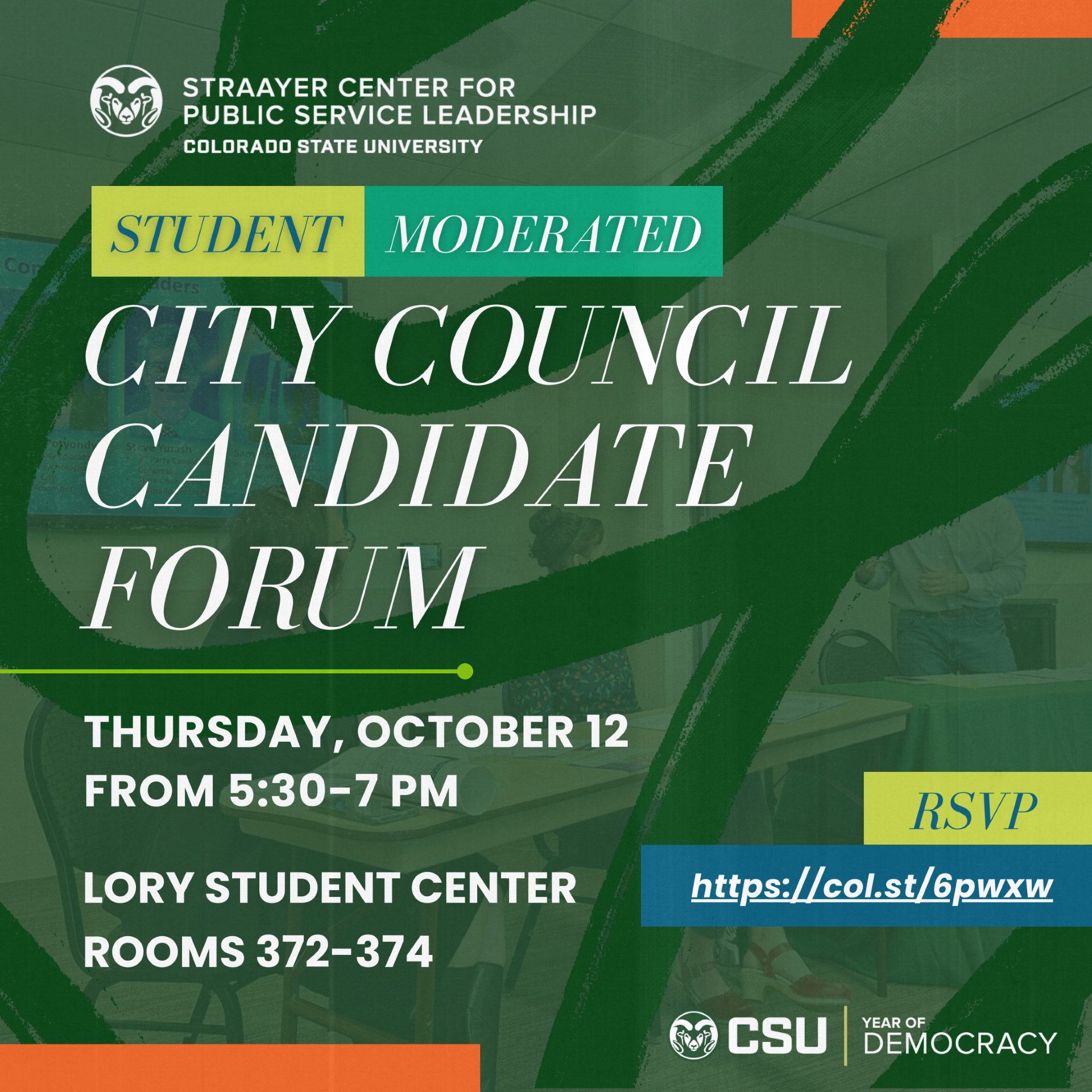 Student-Moderated City Council Forum