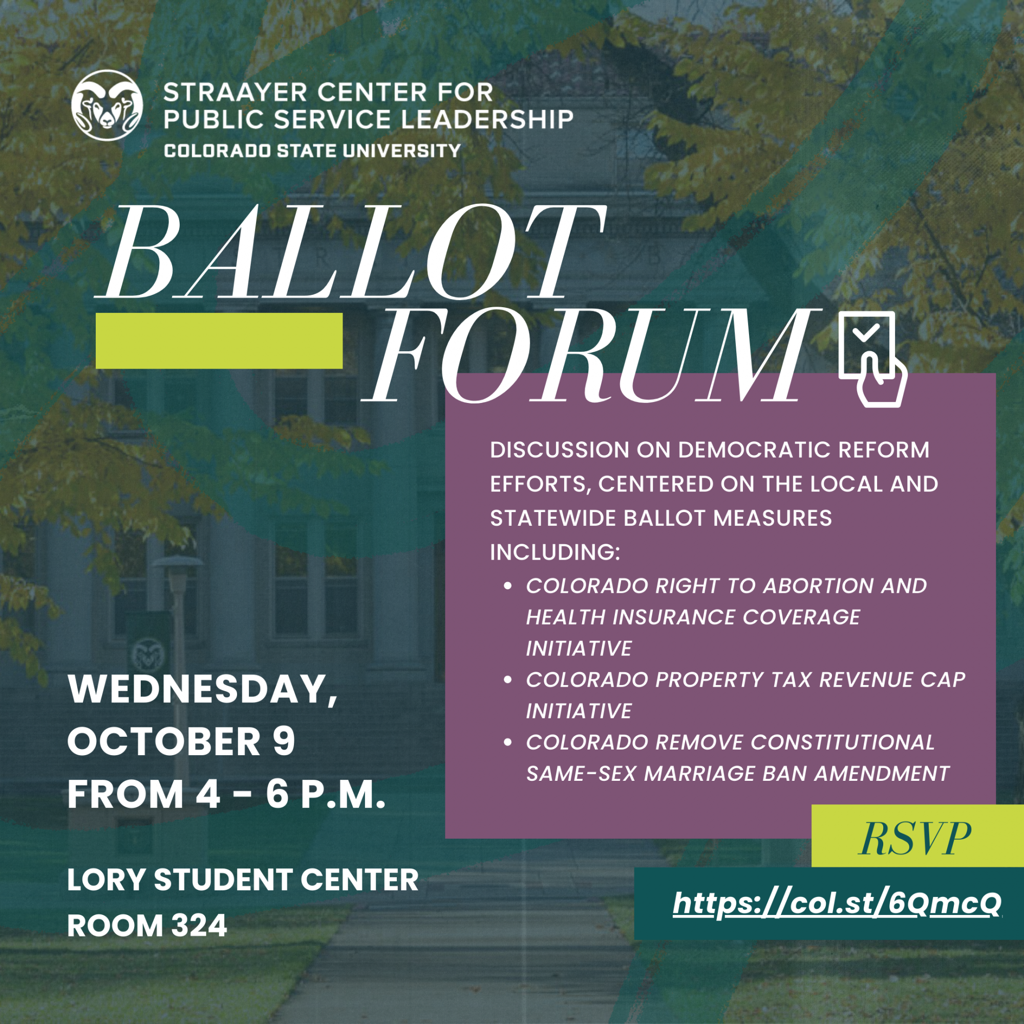 Fall Ballot Forum