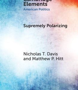 Book cover for Supremely Polarizing by Matt Hitt and Nicholas Davis