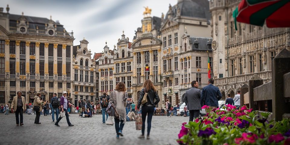 Grote Markt Brussels Belgium Centre Historic Town